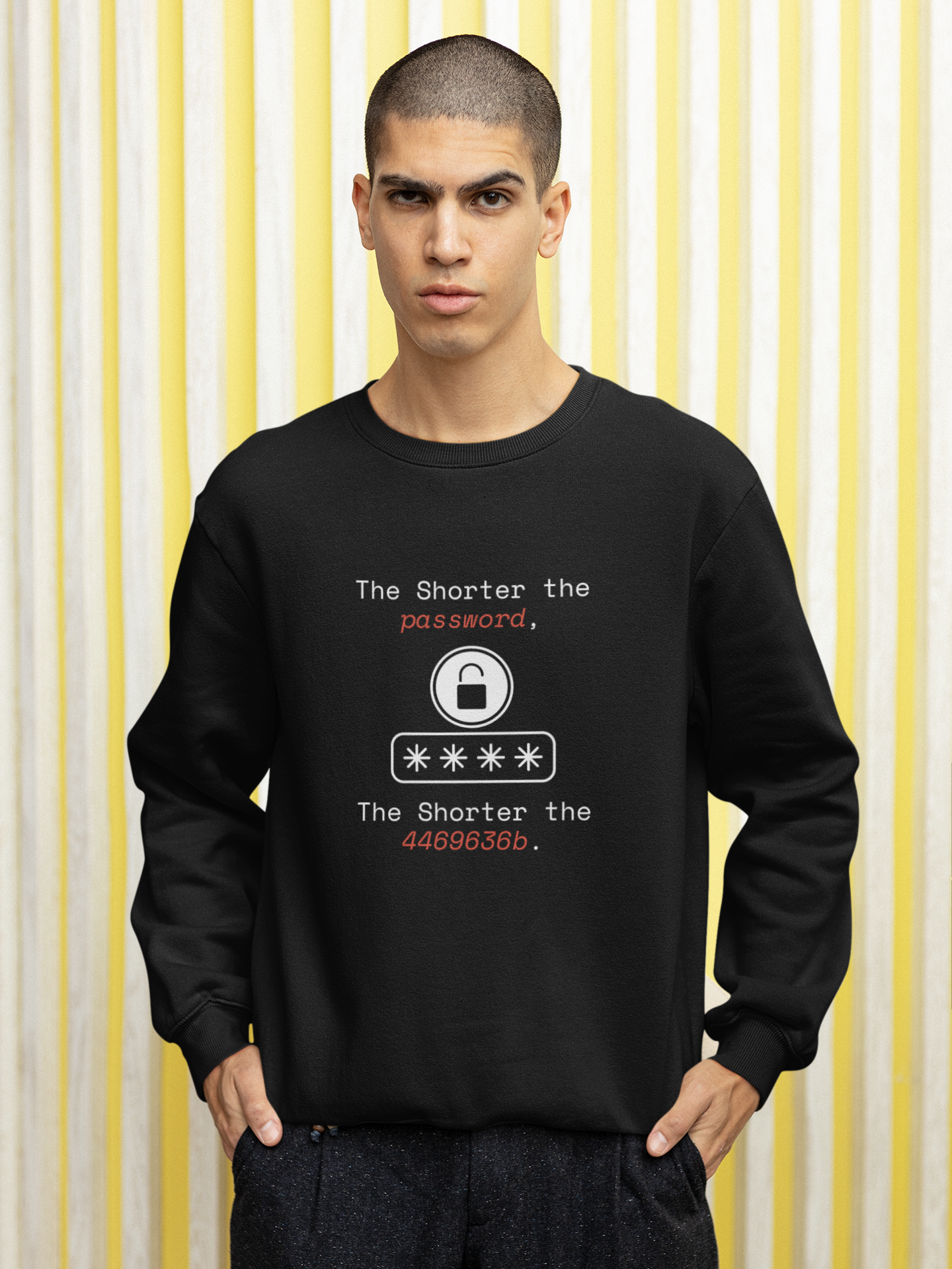 Short Password Sweatshirt