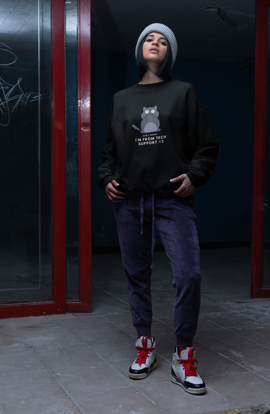 Don't Worry Cat Sweatshirt